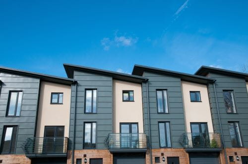 Modern terrace houses